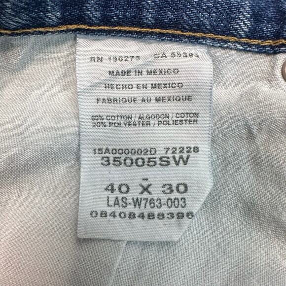 Wrangler Rugged Wear Medium Wash High Rise Jeans Womens 40x27.5" Western Country - Picture 6 of 7